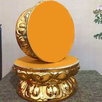 Ceramic lotus base round platform to raise the Guanyin Bodhisattva base for worship