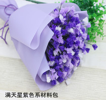 Gypsophila new DIY bouquet material package paper art flower handmade Valentine gift learning kit