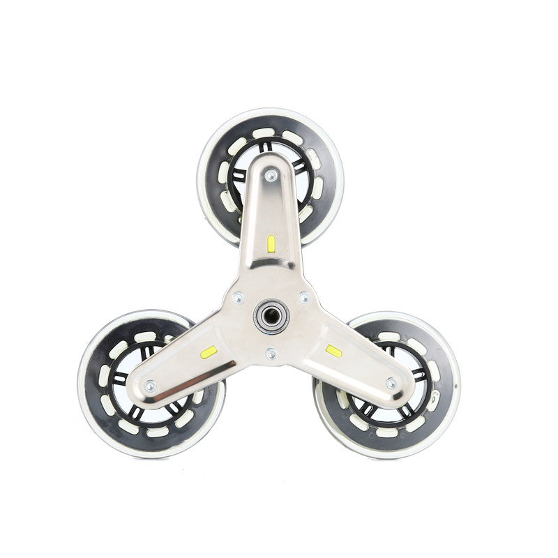 Shopping cart wheels climbing stairs not steel rust bearing crystal wheels small cart to buy vegetable wheels