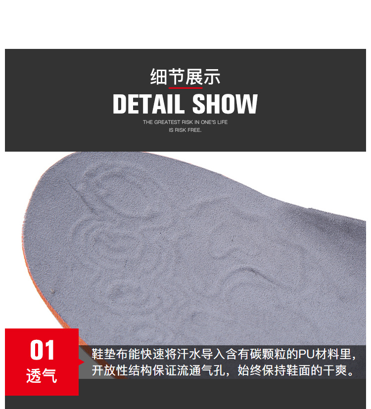 Pathfinder Insole Mùa thu / Ngoài trời ngoài trời Nam / Nữ Pass thoải mái Đế KFPF90381 - Khởi động ngoài trời giày bao ho lao dong thời trang