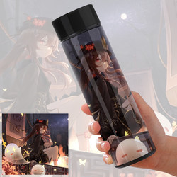 Genshin Impact Thermos Cup Game Animation Stainless Steel Thermos Cup Shinkaku Palace Heart Sea God Ri Ayaka Two-dimensional Gift