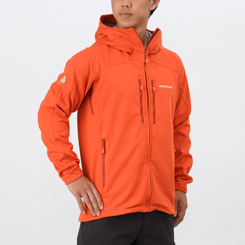Montbell Japanese Outdoor Autumn and Winter Men's Mountaineering Windproof Hooded Soft Shell Sports Jacket Sports Outwear Montbell Japanese Outdoor Autumn and Winter Men's Mountaineering Windproof Hooded Soft Shell Sports Jacket Sports Outwear