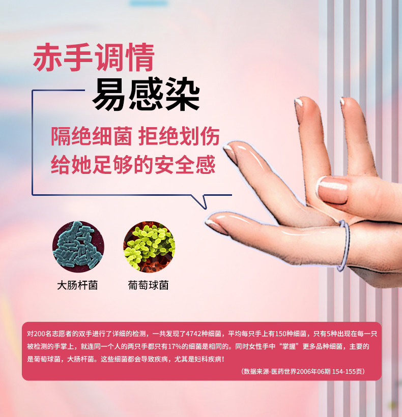 Manchons de doigt sensoriels Mingliu pour jeux intimes detail 7