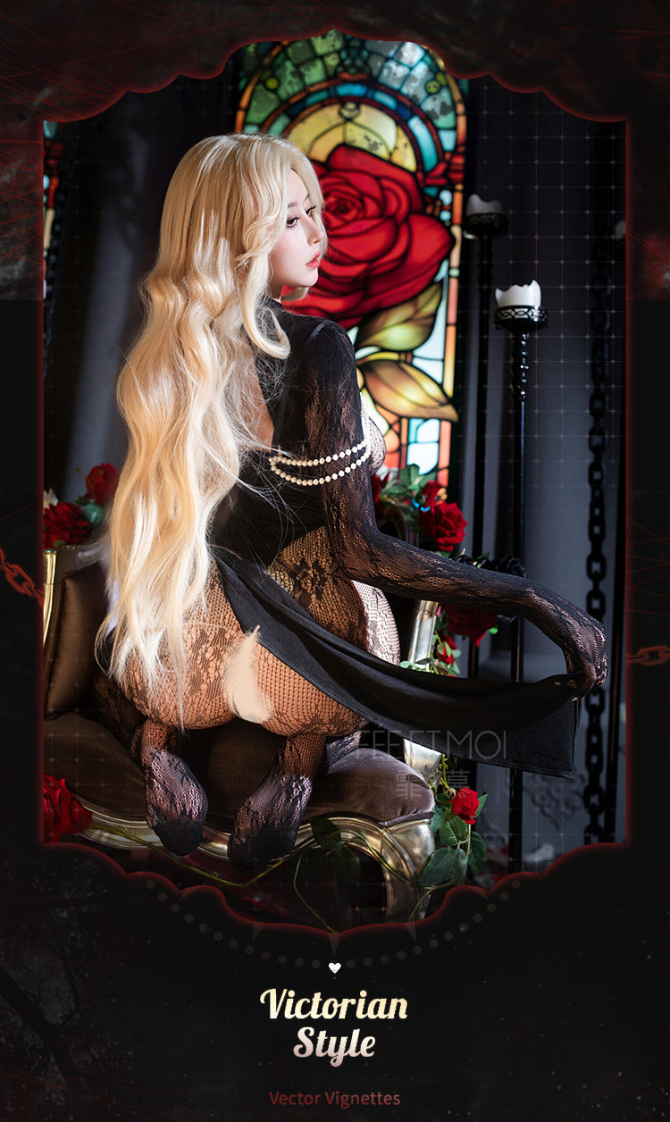 FeiMu Alluring Halloween Themed Lingerie Set detail 5