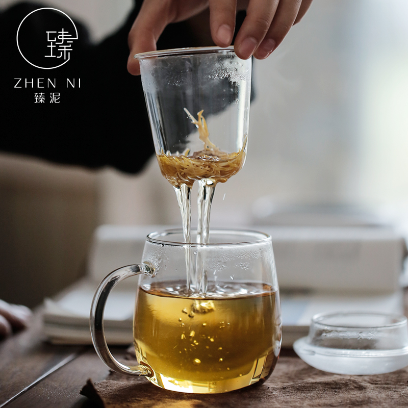 By mud glass keller cup warm tea ware has contracted home office ceramic insulation cup mat thermostat heating