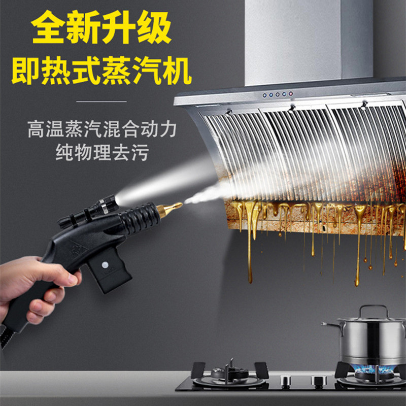 High temperature and high pressure steam cleaning machine car washing machine water heater household disinfection air conditioner cleaning kitchen range hood spray gun