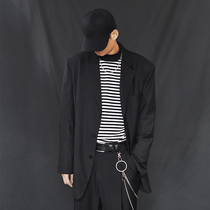 Douyin suit mob male trend loose function wind suit high street oversize yuppie suit vintage