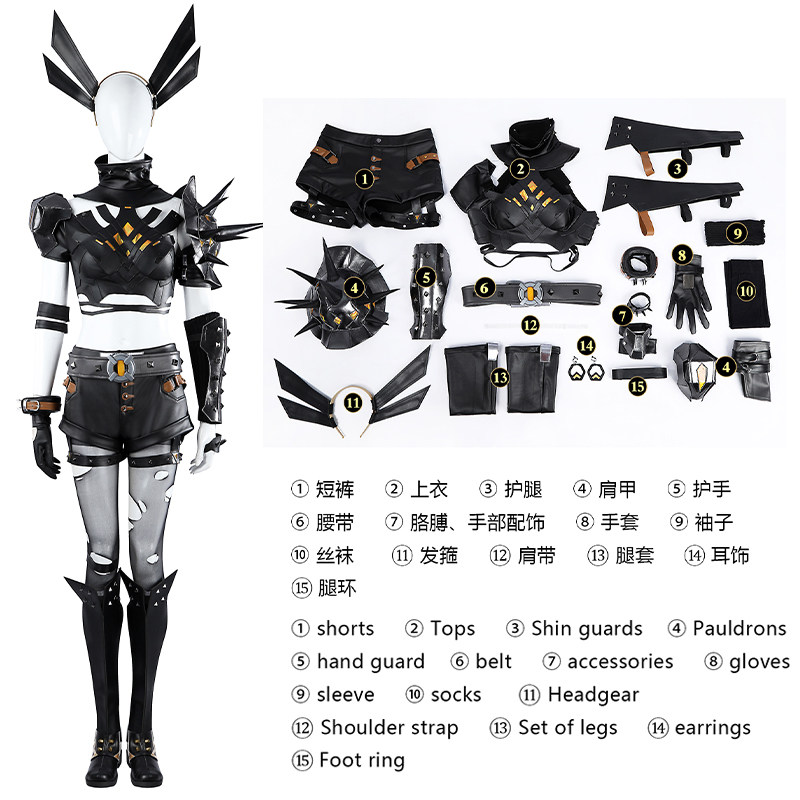 漫威争锋魔剑客cos服!时觉现货让我心动到社保!!_Cosplay女装_淘宝游戏网