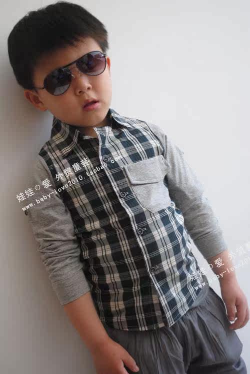 Chemise garcon à manche longue - Ref 2078103 Image 12