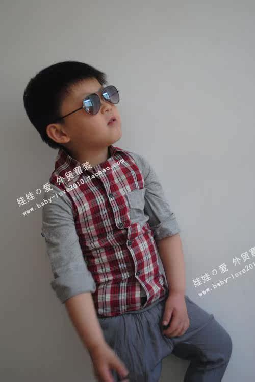 Chemise garcon à manche longue - Ref 2078103 Image 38