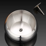 Креативная пепельница из нержавеющей стали для отеля, делается под заказ, с печатью вашего логотипа