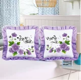 2024 Cartoon Anime Cross Stitch Pillow Новая печать пара двух щенков подушка одиночная гостиная диван