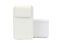  Special custom leather protective cover for mobile phone photo printer with exquisite workmanship Special for model