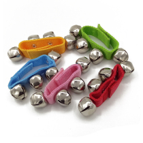 ORF Percussion instruments Music teaching aids Hand bell Wrist bell Foot bell Hand bell Childrens dance performance performance bell