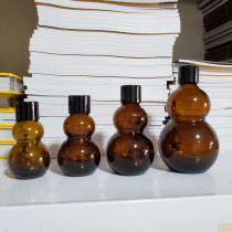  Gourd glass bottle medicine bottle cinnabar bottle ink bottle