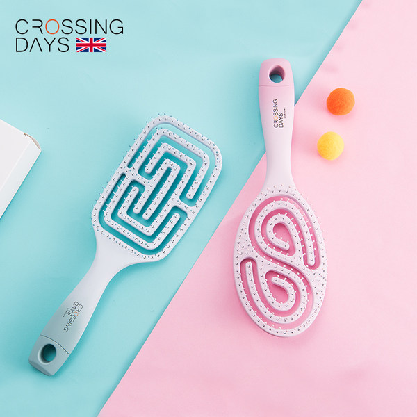 英国时尚家居品牌 Crossing Days 按摩美发梳 天猫优惠券折后¥59包邮(¥129-70)2款可选 京东¥129