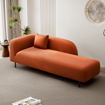 Light luxury chaise longue sofa lounge chair single toffee chair hotel apartment bedroom B&B designer high-end beauty couch