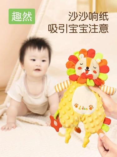 Успокаивающее полотенце для сна, ручная кукла, игрушка, можно грызть