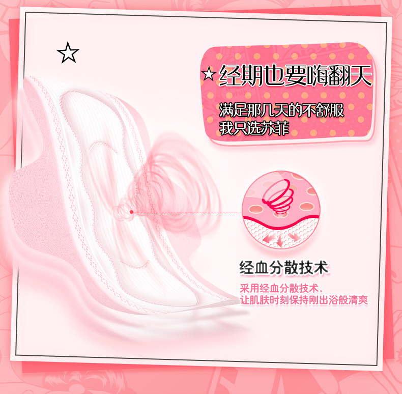 苏菲 卫生巾日夜组合*37片 图3