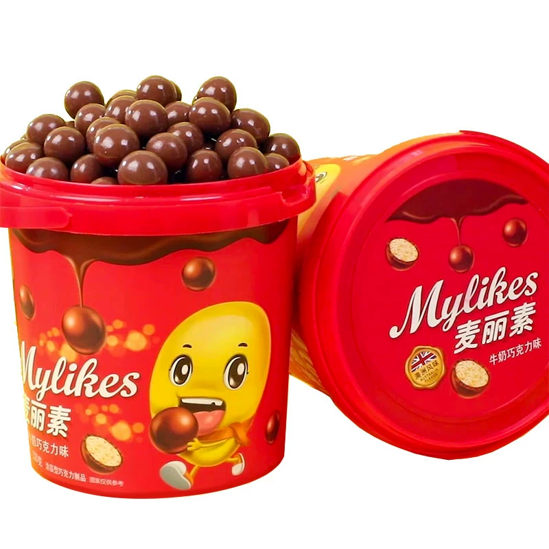 Malice Barrel Chocolate Bean Snacks Snacks Snacks Independent Small Packaging Wedding Candy (Cocoa Butter Substitute)