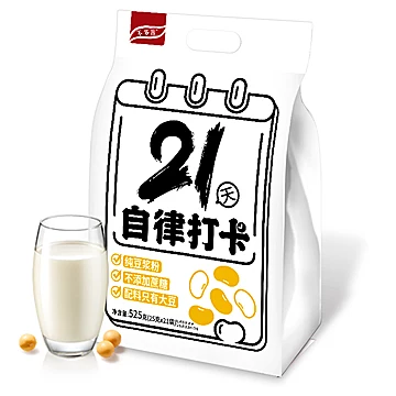 【不多言】21天自律打卡纯豆浆粉[10元优惠券]-寻折猪