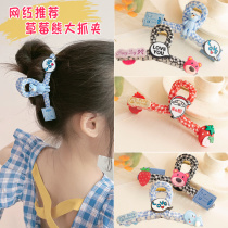Girl Grip Shark Clip Shark Clip Female Child Card With Cartoon Small Clip Rear Brain Spoon Little Girl Child Cute Hair Accessories