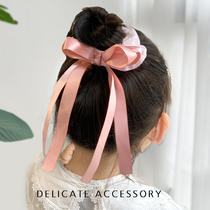 Childrens bow Hairband Super fairy coliform girl streamer head rope leather band Princess Headdress Ball hair accessories
