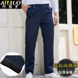 Мужские антистатические износостойкие штаны для работы, свободный крой, увеличенная толщина