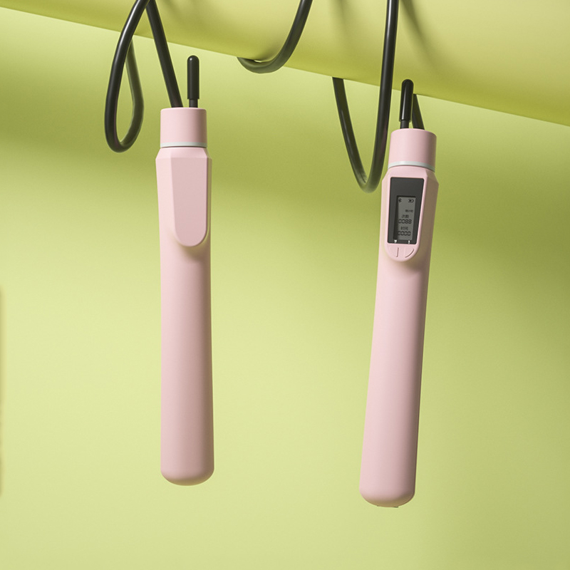 Intelligent Counting Jump Rope Female Weight Loss Men Sports Fitness Students Body Exam Training Network Red New Wire Bluetooth APP