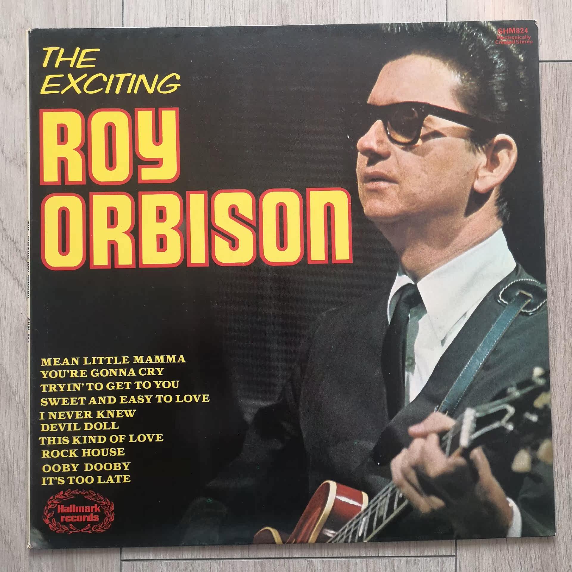 rock roll soul rock roy orbison the exciting vinyl record LP