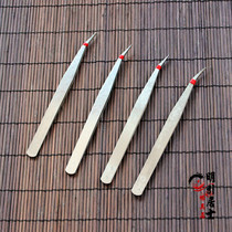 Mingyin Buddhist tools stainless tweezers to adjust wicks Buddha lamp oil butter wick clips alloy tweezers lamps unit price