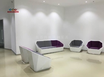 Orpheus elegant elegant leisure chair FRP big chair Shopping bench factory price direct sales FRP furniture