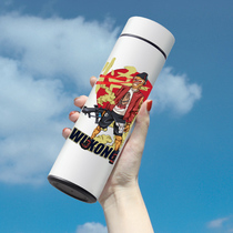 New version Journey to Sun Wuxun Eight Ring Intelligent 304 Stainless Steel Students Insulation Cup Men Portable Custom Water Cup