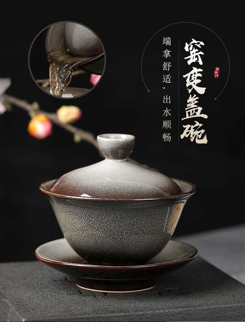 Making tea with a suit of household contracted sitting room of jingdezhen ceramic kung fu tea cups little teapot high - end gift box