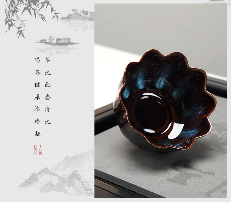 Ceramic kung fu tea set suit household jingdezhen up teapot teacup restoring ancient ways of a complete set of high - end gift box