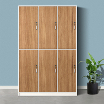 Fitness Room Locker LOCKER WOOD STAFF LOCKER WITH INDUCTION LOCK BATH YARD YOGA PAVILION BATHING CENTER DEPOSIT CABINET