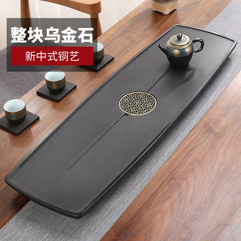 Whole Ugin Stone Tea Tray Home Suit Brief Modern Living Room Dry Bubble Kung Fu Tea With Natural Stone Great Tea Sea