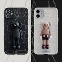 Three-dimensional tide doll for iPhone13 12ProMax Apple XsMax phone case 78plus couples soft