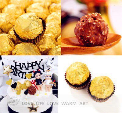 Round chocolate ball round ball chocolate golden ball cake decoration birthday cake decoration dessert table dress
