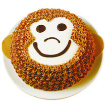 304 steel small number 6 teeth Cartoon mouth cream framed flower mouth cream decoration stuffed with flower mouth