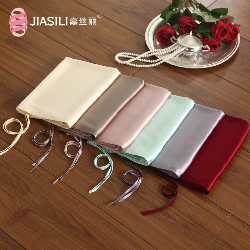 Mua một tặng một [100] dâu lụa gối khăn gối che gối một cặp lụa dày vận chuyển - Khăn gối vỏ gối nằm