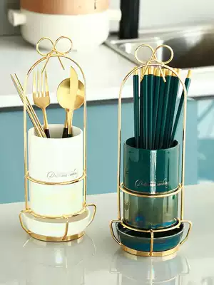 High face value chopsticks storage box drain chopsticks cage household chopsticks kitchen chopsticks spoon storage shelf