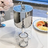 Высококлассный стеклянный чайник, фруктовый чай, комплект, легкий роскошный стиль