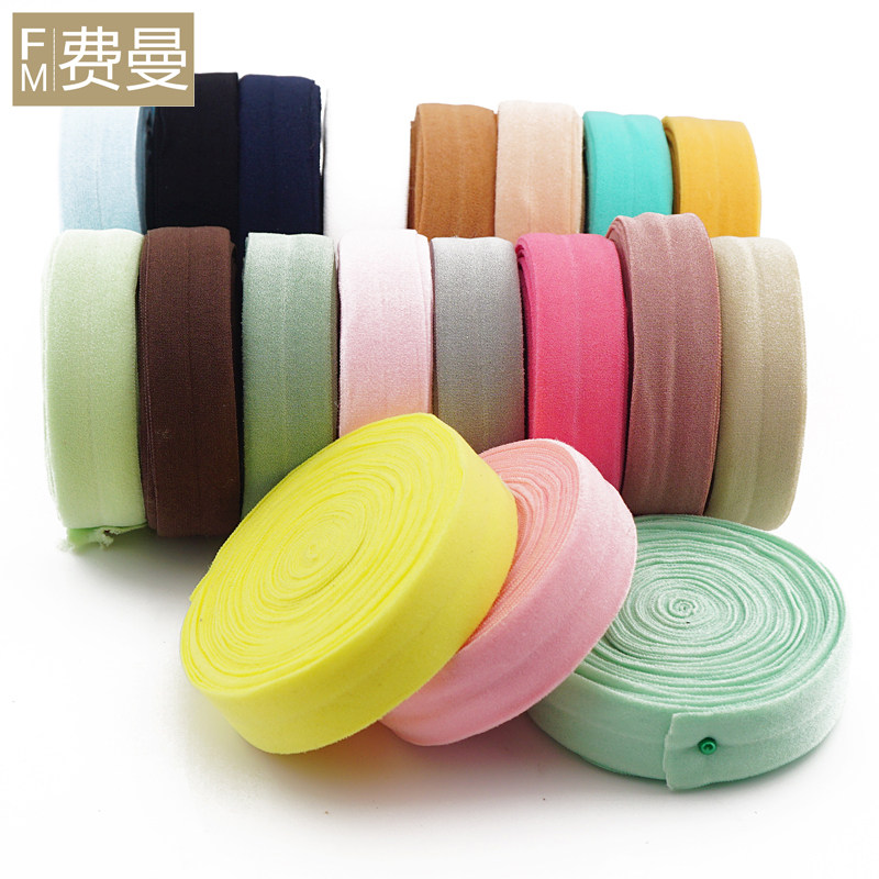 Elastic wrapping strips fabric rolling edge strips 2CM clothes baby webbing briefs Elastic Accessories Folio canvas belts