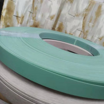 Gray green edge banding PVC edge banding artifact ecological board Paint-free board Furniture board Receiving edge strip Non-self-adhesive