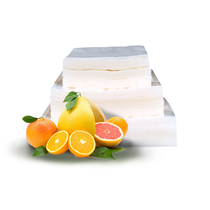 Hualian flat vacuum food bag Packaging bag Vacuum bag Transparent cooked food plastic bag 100 packs