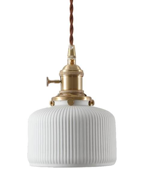 Nordic Ceramic Pendant Light, Artistic and Creative, Wabi-Sabi Style, Minimalist, Trendy, Suitable for Restaurants, Bedrooms, Study Rooms, and Bedside