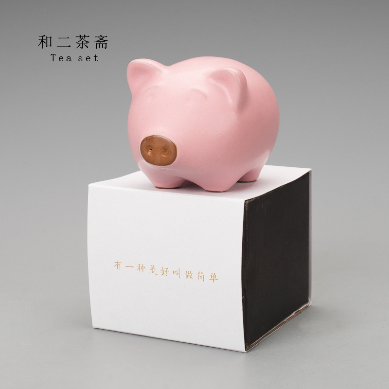 Tea pet water can raise ceramic individuality creative zen violet arenaceous lucky express piggy a Tea taking and small place