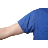 Прохладный дышащий летний тонкий комбинезон подходит для мужчин и женщин, нарукавники, комплект, короткий рукав