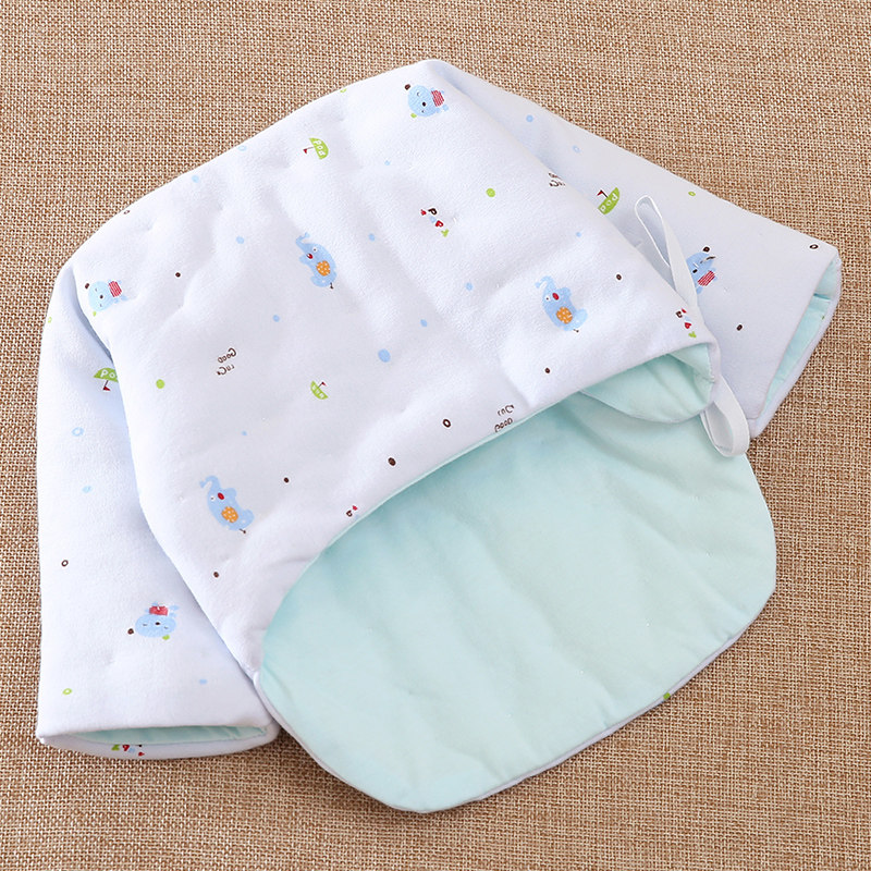 Pure cotton newborn baby cotton padded jacket baby handmade cotton clothes just born half-back clothes monk served autumn and winter